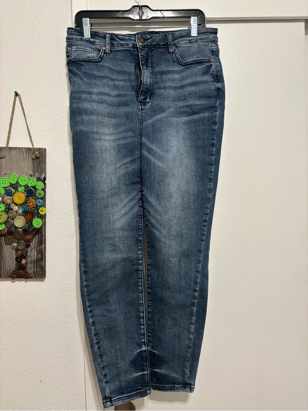 Judy Blue Dark Wash Skinny Jeans